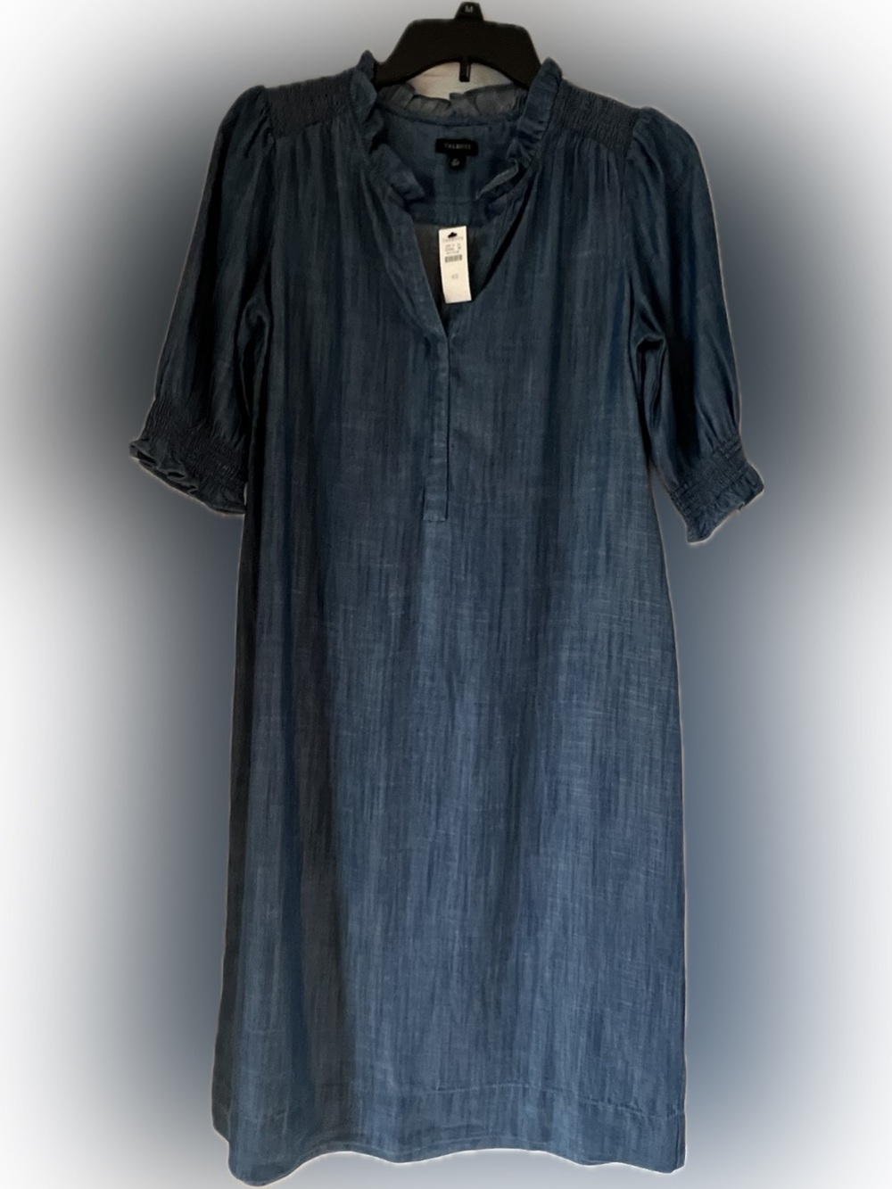 Talbots NWT Women's Denim Tunic Dress